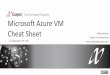 Microsoft Azure VM Cheat Sheet
