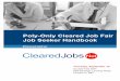 CI or FS Poly-Only Cleared Job Fair Job Seeker Handbook Sept 15, 2016, BWI, MD
