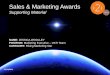 Jessica Woolley Marketing Rising Star award support material
