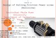 design of rolling power screw - Copy