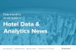 Hotel Data and Analytics News - March 2016