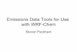 Emissions Data Tools for Use with WRF-Chem