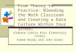 From theory to practice blending the math classroom and creating a data culture within your school