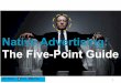 Native Advertising: The Five-Point Guide
