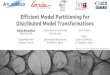 Efficient Model Partitioning for Distributed Model Transformations