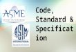 Difference between code, standard & Specification