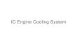 Cooling system for ic engines