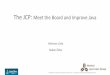 JavaOne 2016 The JCP: Meet the Board and Improve Java