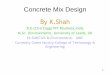 Concrete design mix (ss)