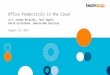 Webinar - Office Productivity in the Cloud - 2016-08-18