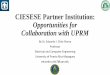 Opportunities for Collaboration with UPRM