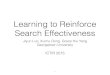 Learning to Reinforce Search Effectiveness
