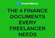 The 4 Finance Documents Every Freelancer Needs