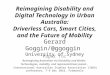 Reimagining Australia: Disability, Tech & Smart Cities