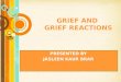 Grief and grief reactions