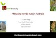 Session 10: Managing myrtle rust in Australia