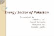 Energy sector of pakistan