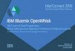IBM Bluemix Openwhisk