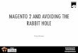 Magento 2 and avoiding the rabbit hole