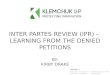 Inter Partes Review - Learning From the Denied Petitions