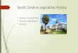 Compiling a South Carolina Legislative History