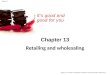 PoM 6th ed. chapter 13
