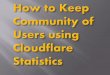 HOW TO KEEP COMMUNITY OF USERS THROUGH CLOUDFLARE