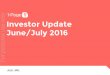 Investor Presentation June 27th 2016