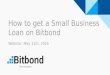 How to get a small business loan on Bitbond