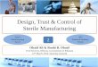 2. Design, Trust & Control of Sterile Manufacturing (Particles)