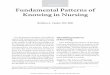 Fundamental Patterns of Knowing in Nursing