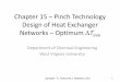 Chapter 15   heat exchanger networks - ii - min dt