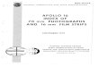 APOLLO 16 INDEX OF PHOTOGRAPHS 70 mm AND 16 FILM STRIPS