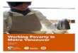Working Poverty in Metro Vancouver