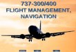 B737-300/400 Flight management-navigation
