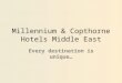 Millennium & copthorne hotels, Middle East