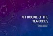 NFL Rookie of the Year Favorites Fantasy Football
