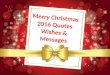 Merry Christmas Quotes Wishes and Messages 2016