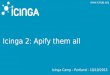 Icinga2 - Upcoming API for Icinga2