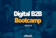 Presentation Digital B2B bootcamp 18/3