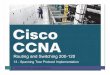 CCNA R&S-13-Spanning Tree Protocol Implementation