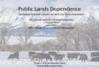 Public Lands Dependence (John Gioia)