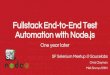 End-to-end test automation with Node.js, one year later