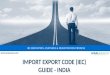 Import export code in India by Legalraasta
