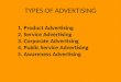 Types of Advertising  ppt