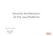 Security Аrchitecture of Тhe Java Platform