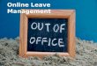 Online Leave Management Solution