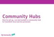 Community Hubs guide
