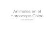 Animales horoscopo chino