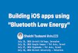 Building iOS apps using "Bluetooth Low Energy"